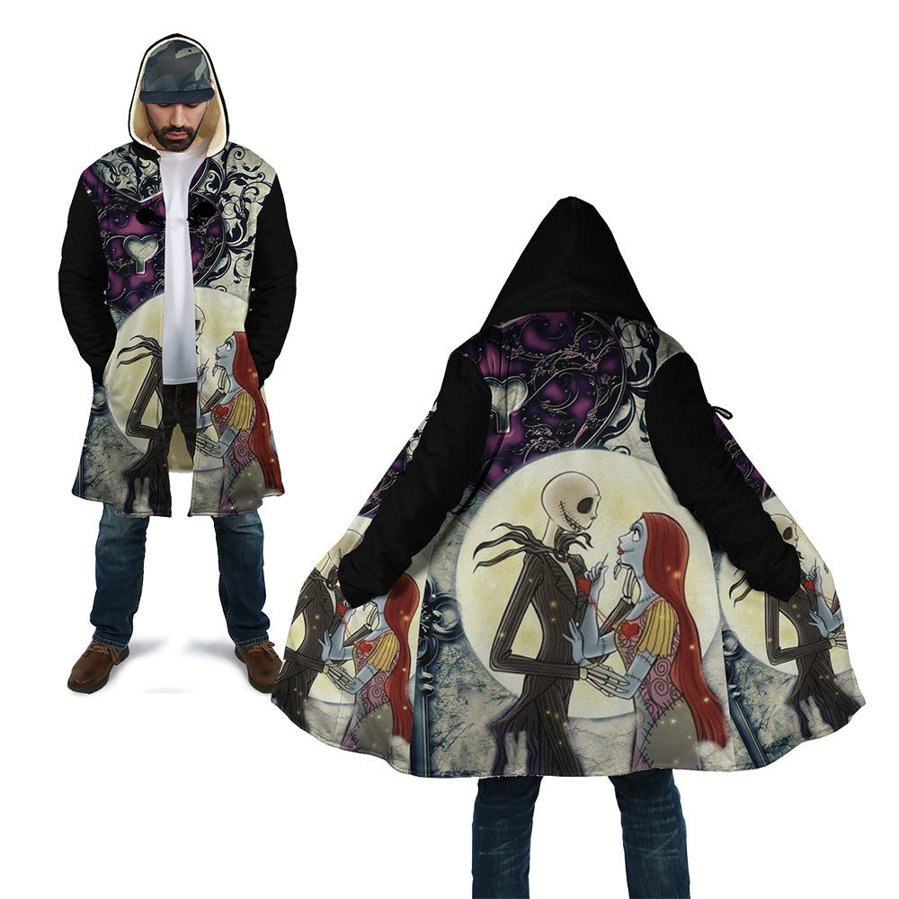 Jack Skellington & Sally Hoodie 3D All Over Printed Shirts For Men And Women 508