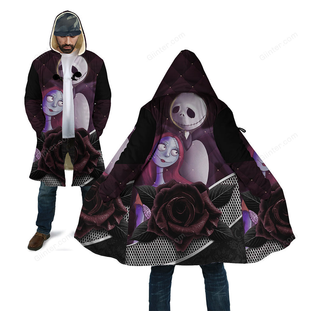 Jack Skellington & Sally Hoodie 3D All Over Printed Shirts For Men And Women 511