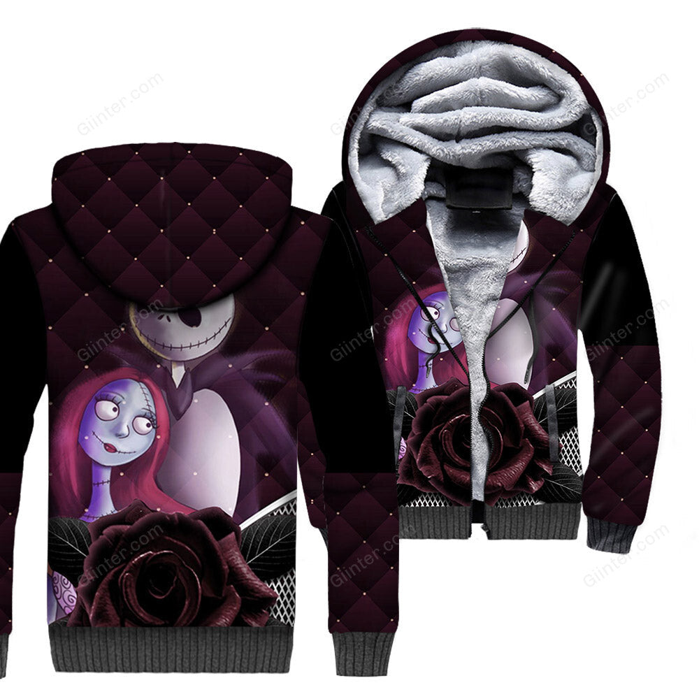 Jack Skellington & Sally Hoodie 3D All Over Printed Shirts For Men And Women 511