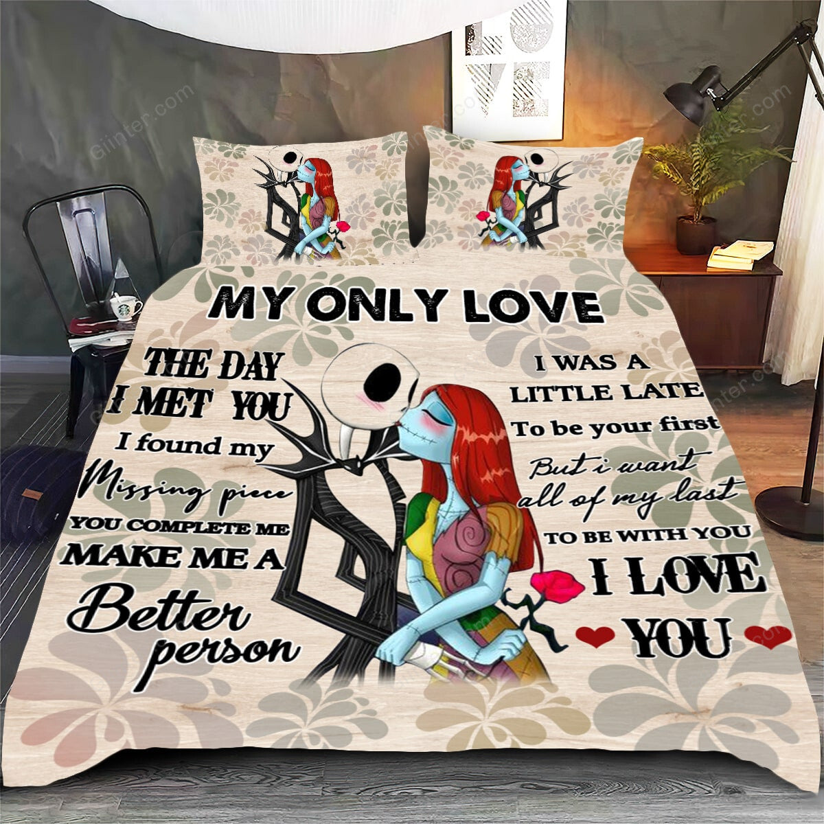 the nightmare before christmas bed