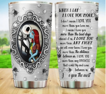 Jack Skellington & Sally Stainless Steel Tumbler GINNBC88028