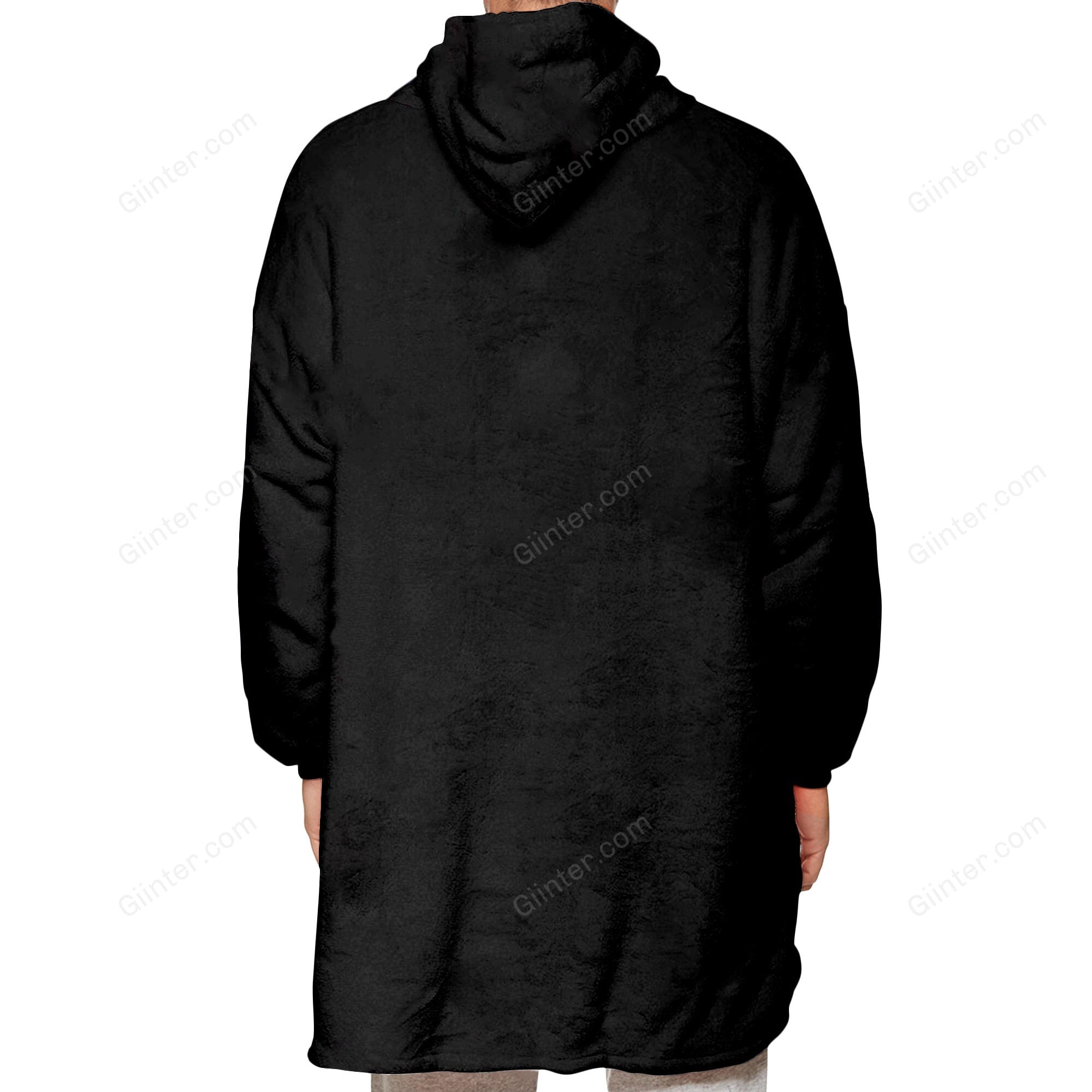 Jack Skellington & Sally True Love Never Die Oversize Heavy Fleece Hoodie Blanket GINNBC82538