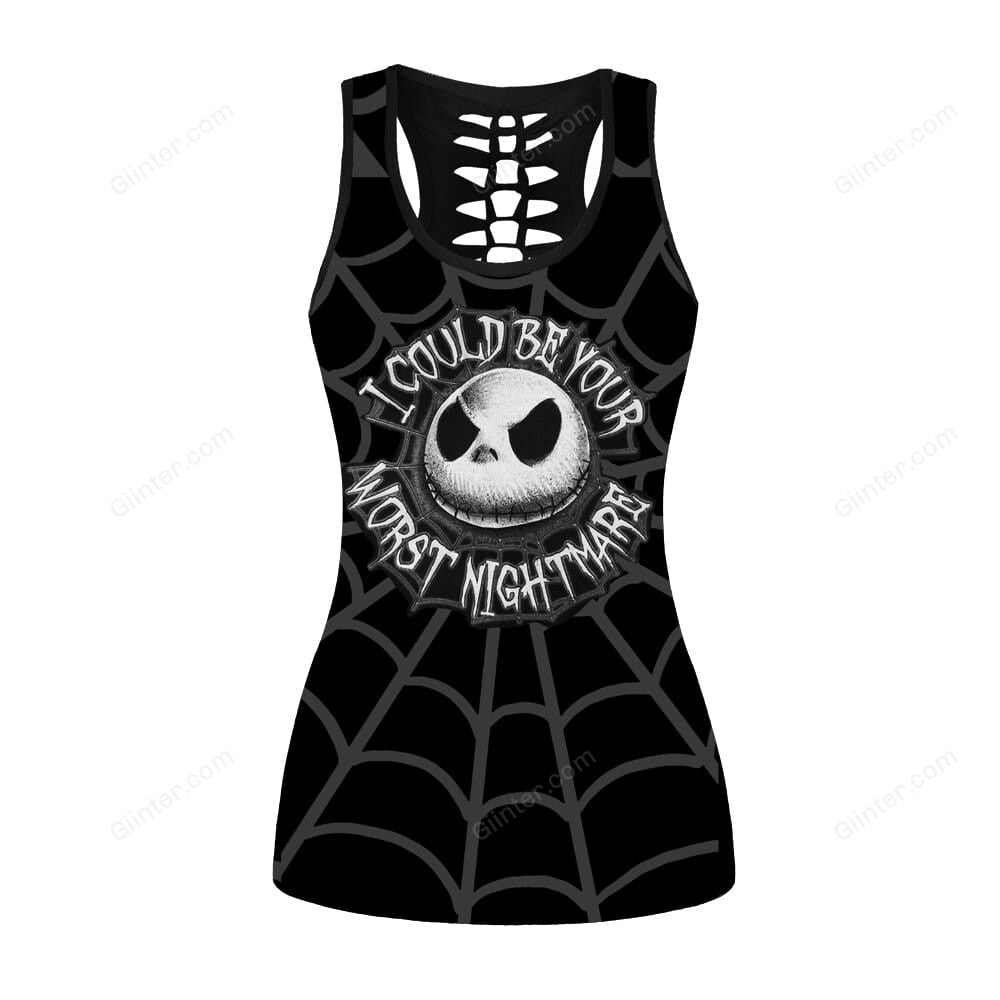 Jack Skellington - Your Worst Nightmare Women Tank Top & Leggings 619