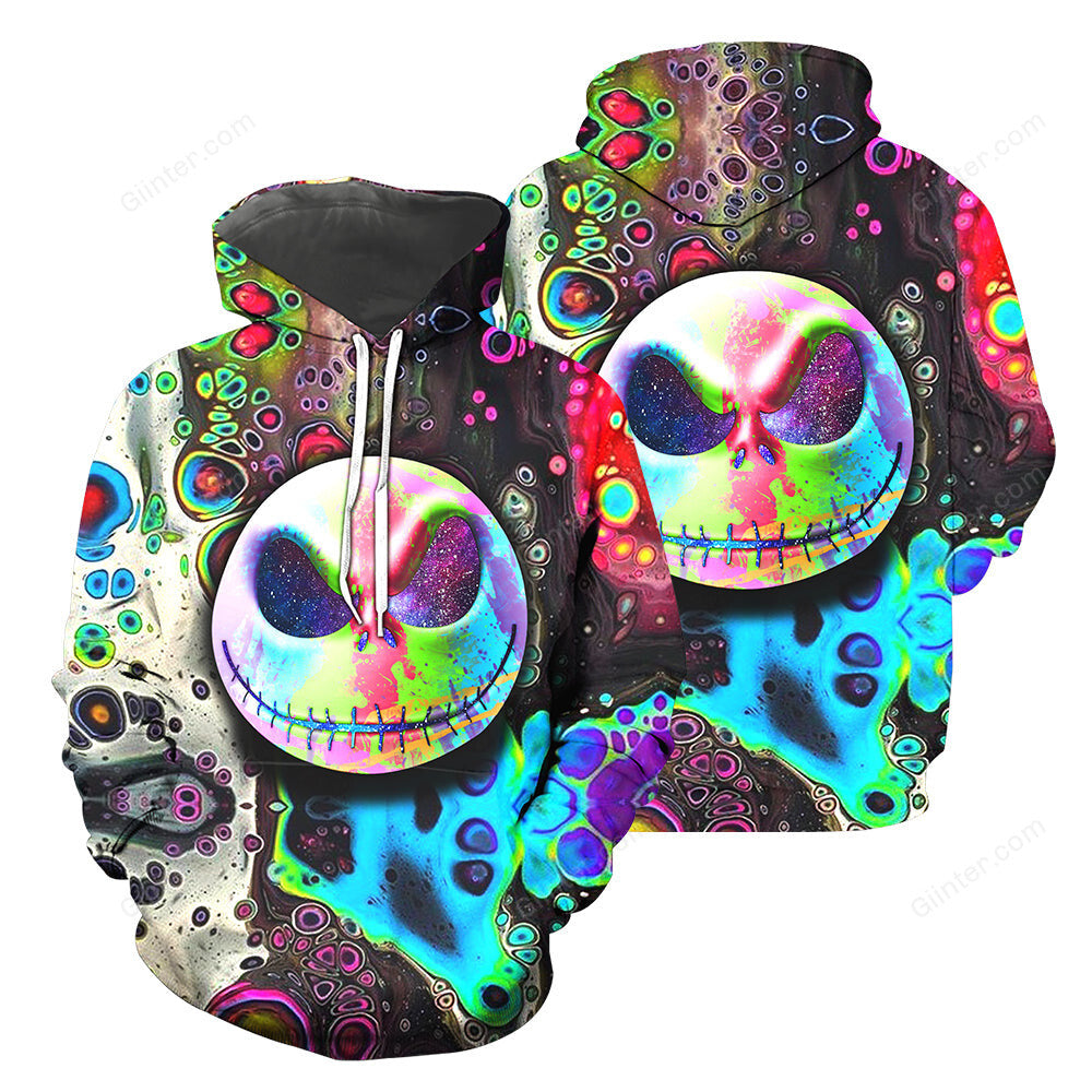 Jack Skellington 3D All Over Printed Shirts For Men & Women 66