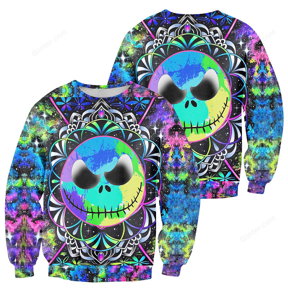 Jack Skellington 3D All Over Printed Shirts For Men And Women