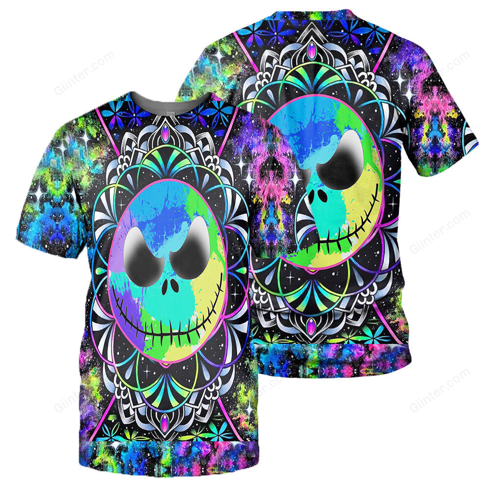 Jack Skellington 3D All Over Printed Shirts For Men And Women
