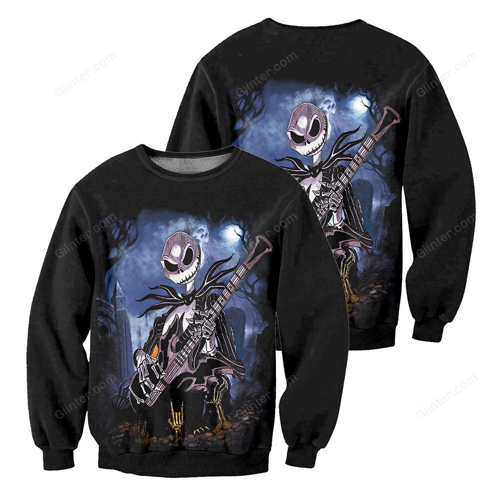 Jack Skellington 3D All Over Printed Shirts For Men And Women 02