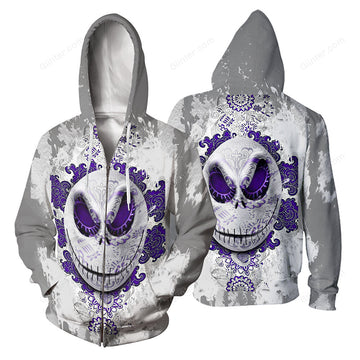 Jack Skellington 3D All Over Printed Shirts For Men And Women 03