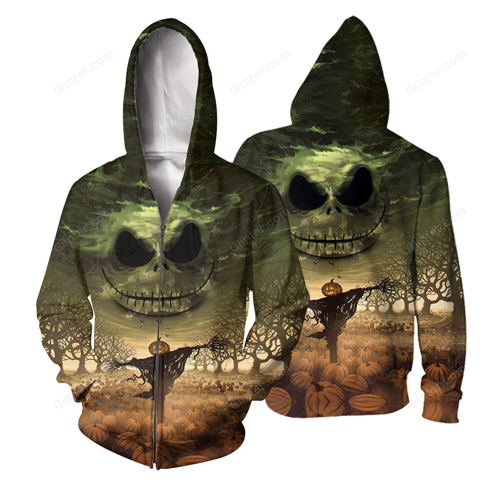 Jack Skellington 3D All Over Printed Shirts For Men And Women 05