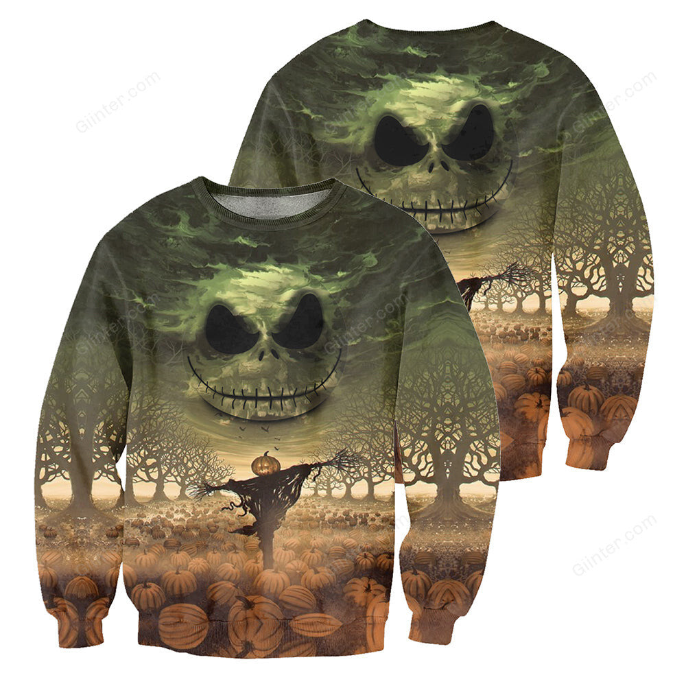 Jack Skellington 3D All Over Printed Shirts For Men And Women 05