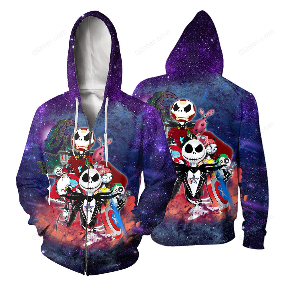 jack skellington hoodies