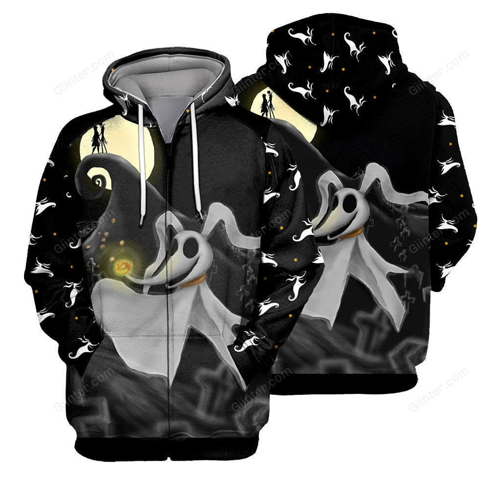 Jack Skellington 3D All Over Printed Shirts For Men And Women 069