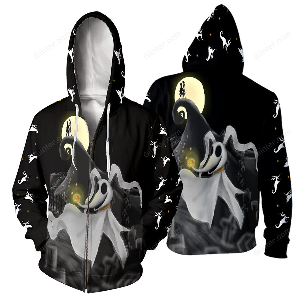 Jack Skellington 3D All Over Printed Shirts For Men And Women 069