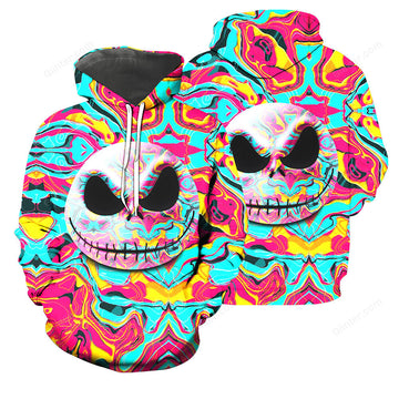Jack Skellington 3D All Over Printed Shirts For Men And Women 09