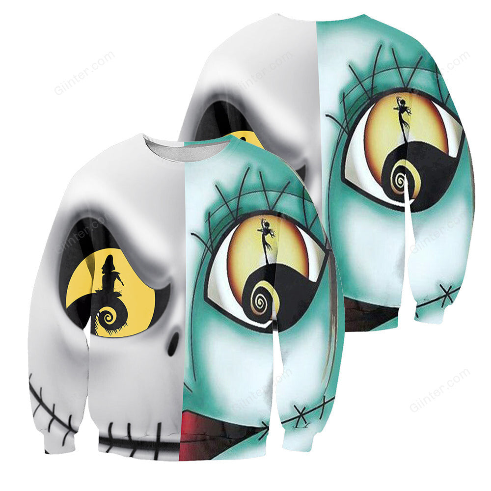 Jack Skellington 3D All Over Printed Shirts For Men And Women 12