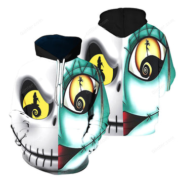 Jack Skellington 3D All Over Printed Shirts For Men And Women 12