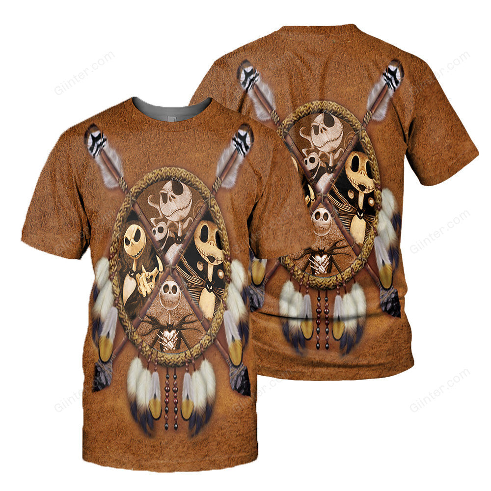 Jack Skellington 3D All Over Printed Shirts For Men And Women 150