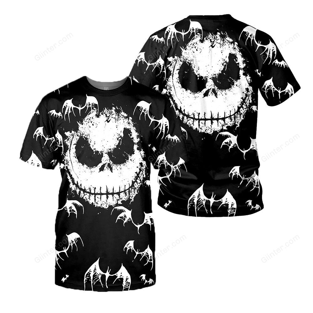 Jack Skellington 3D All Over Printed Shirts For Men And Women 151