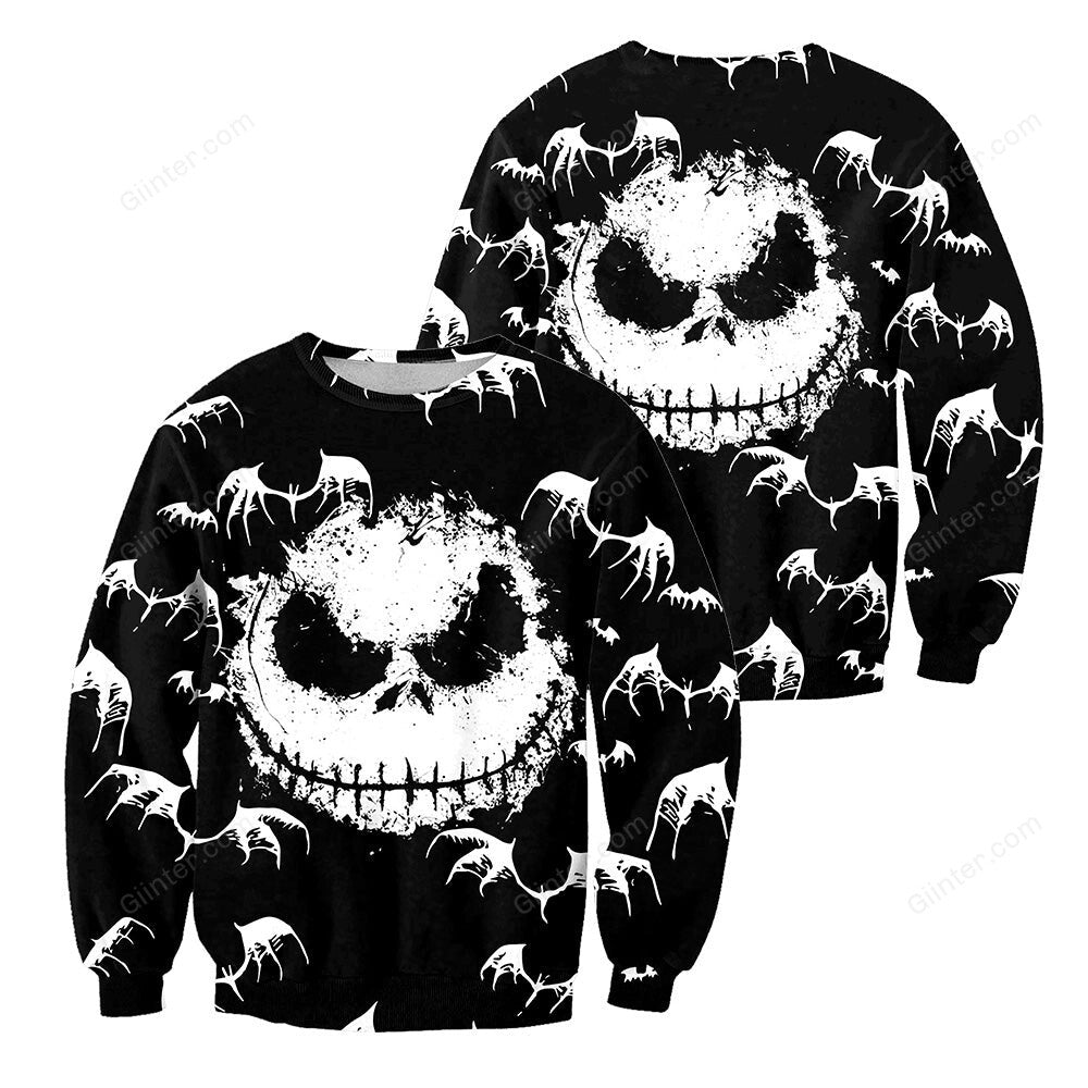Jack Skellington 3D All Over Printed Shirts For Men And Women 151