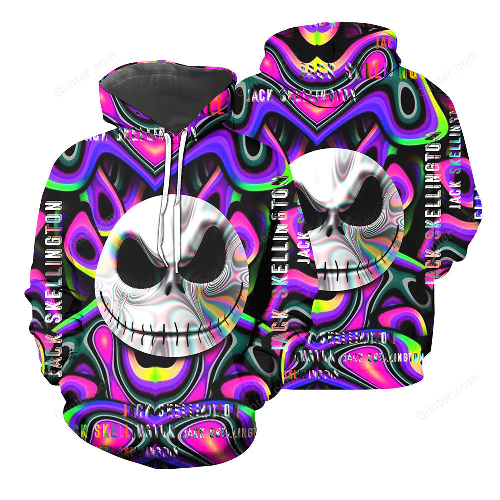 Jack Skellington 3D All Over Printed Shirts For Men And Women 153