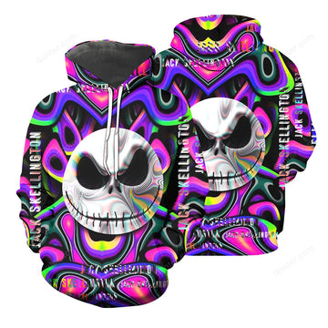 Jack Skellington 3D All Over Printed Shirts For Men And Women 153