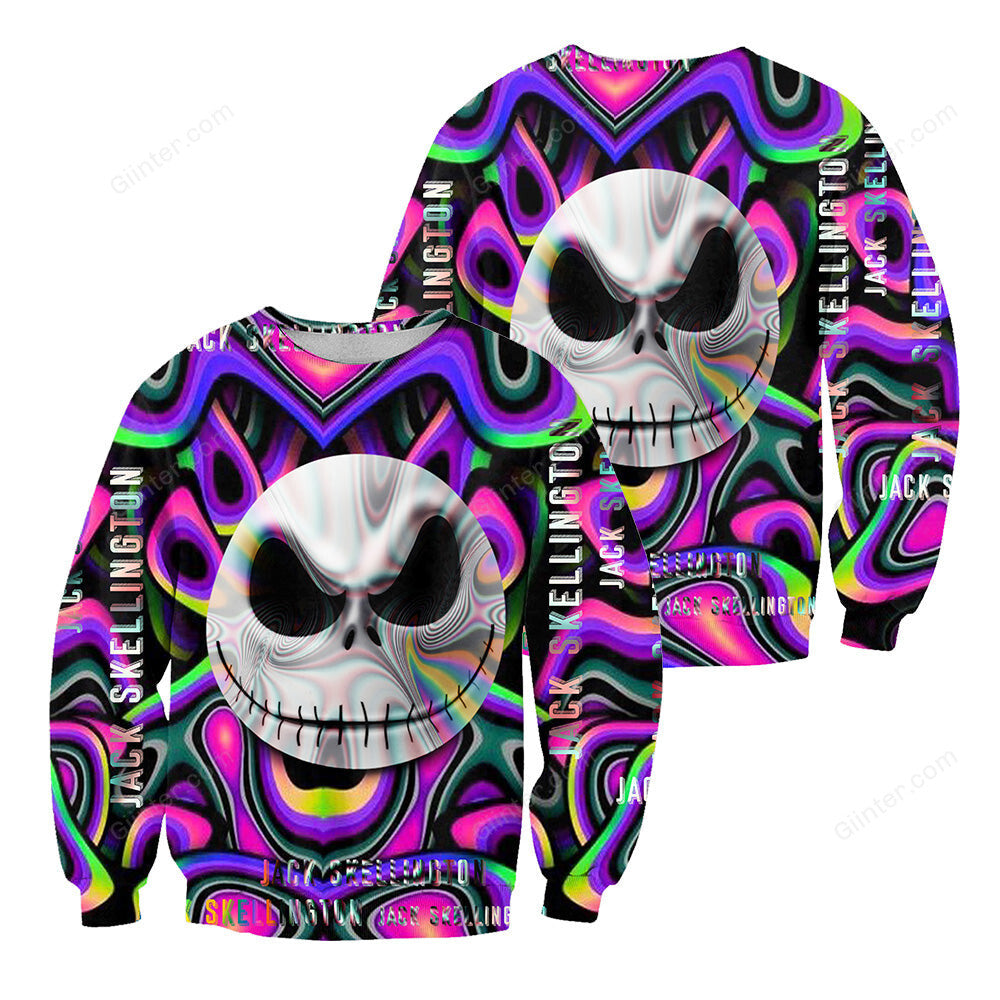 Jack Skellington 3D All Over Printed Shirts For Men And Women 153