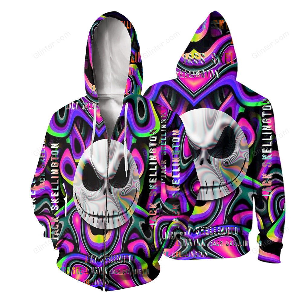 Jack Skellington 3D All Over Printed Shirts For Men And Women 153