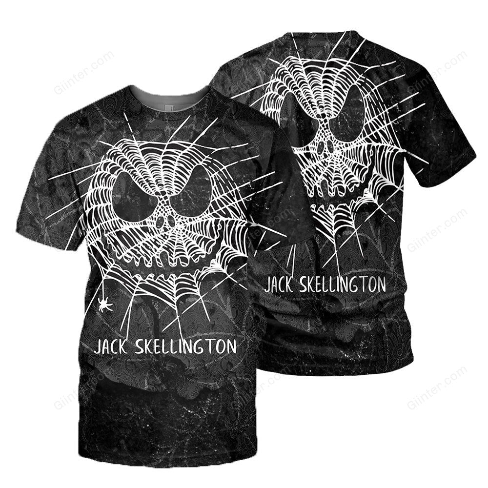 Jack Skellington 3D All Over Printed Shirts For Men And Women 155