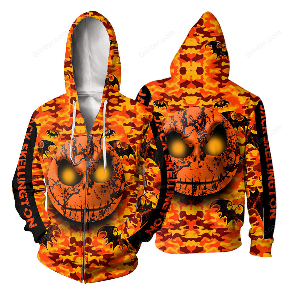 Jack Skellington 3D All Over Printed Shirts For Men And Women 157