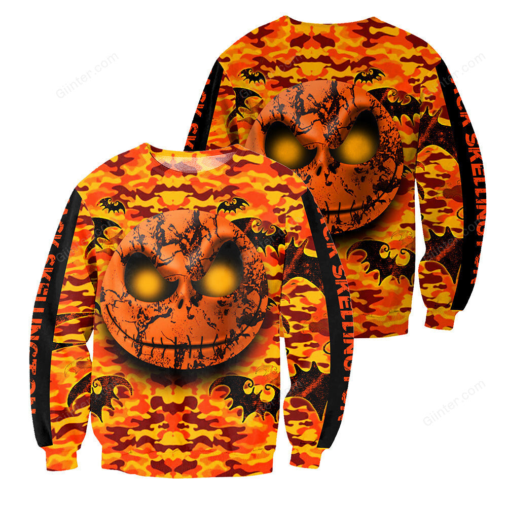 Jack Skellington 3D All Over Printed Shirts For Men And Women 157
