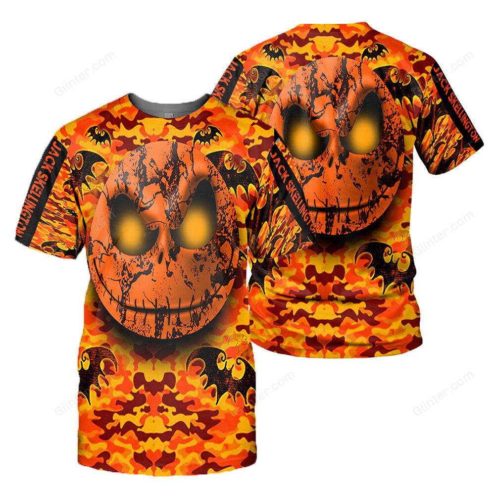 Jack Skellington 3D All Over Printed Shirts For Men And Women 157