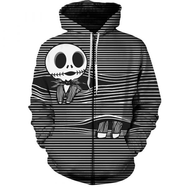 Jack Skellington 3D All Over Printed Shirts For Men And Women 160