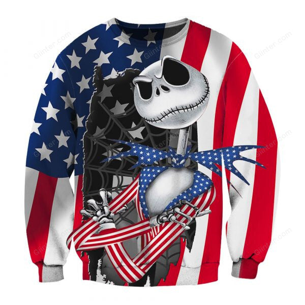 Jack Skellington 3D All Over Printed Shirts For Men And Women 161