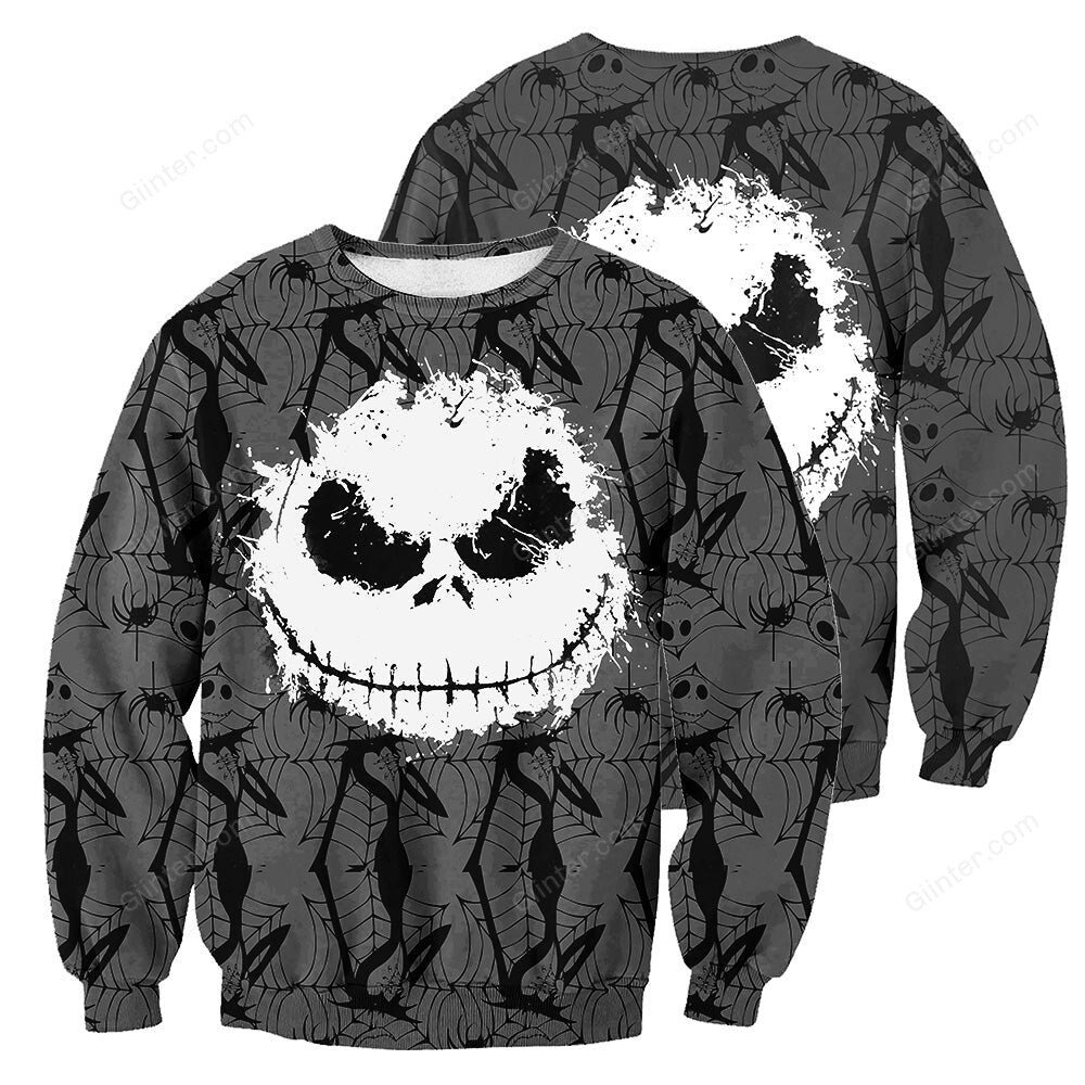 Jack Skellington 3D All Over Printed Shirts For Men And Women 166