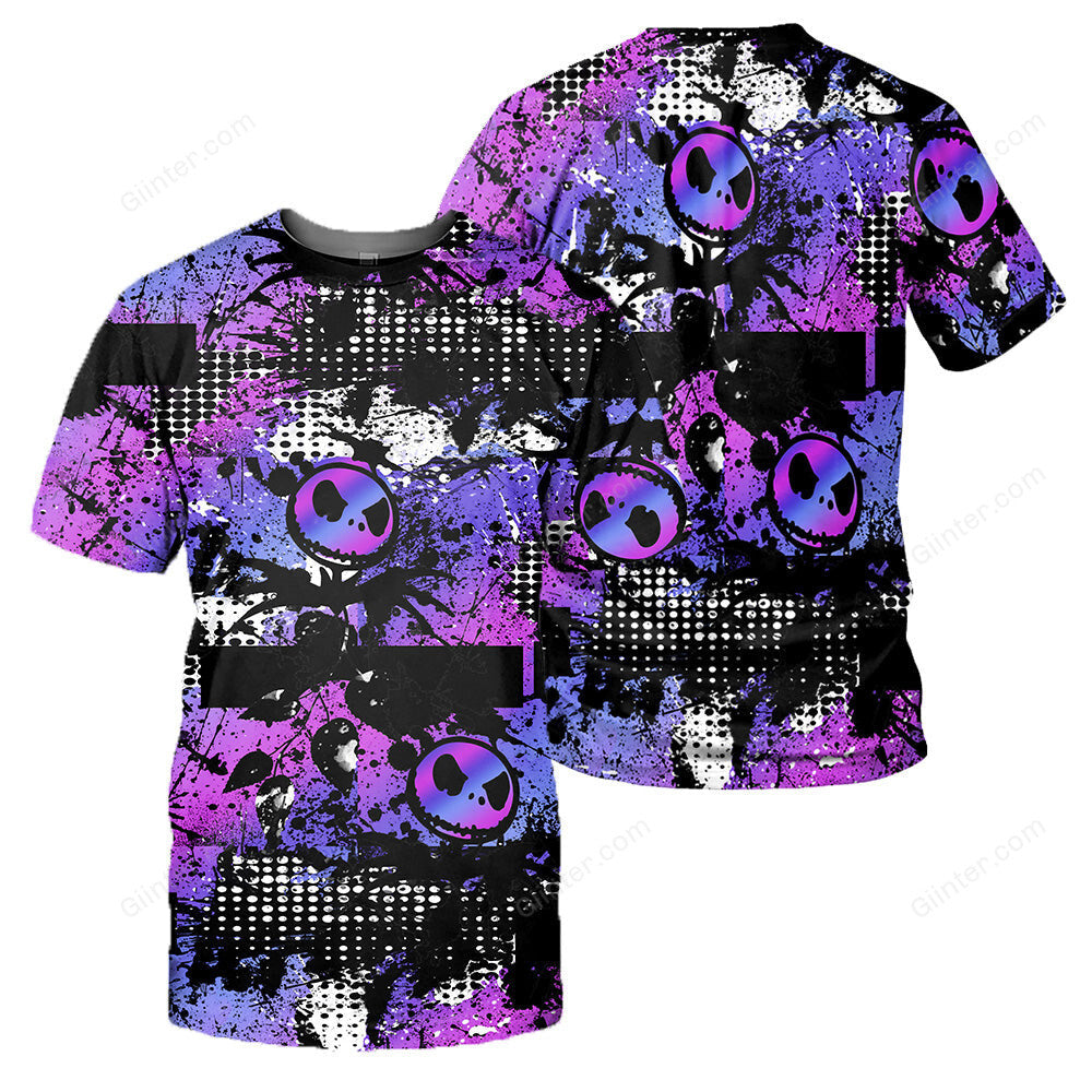 Jack Skellington 3D All Over Printed Shirts For Men And Women 170