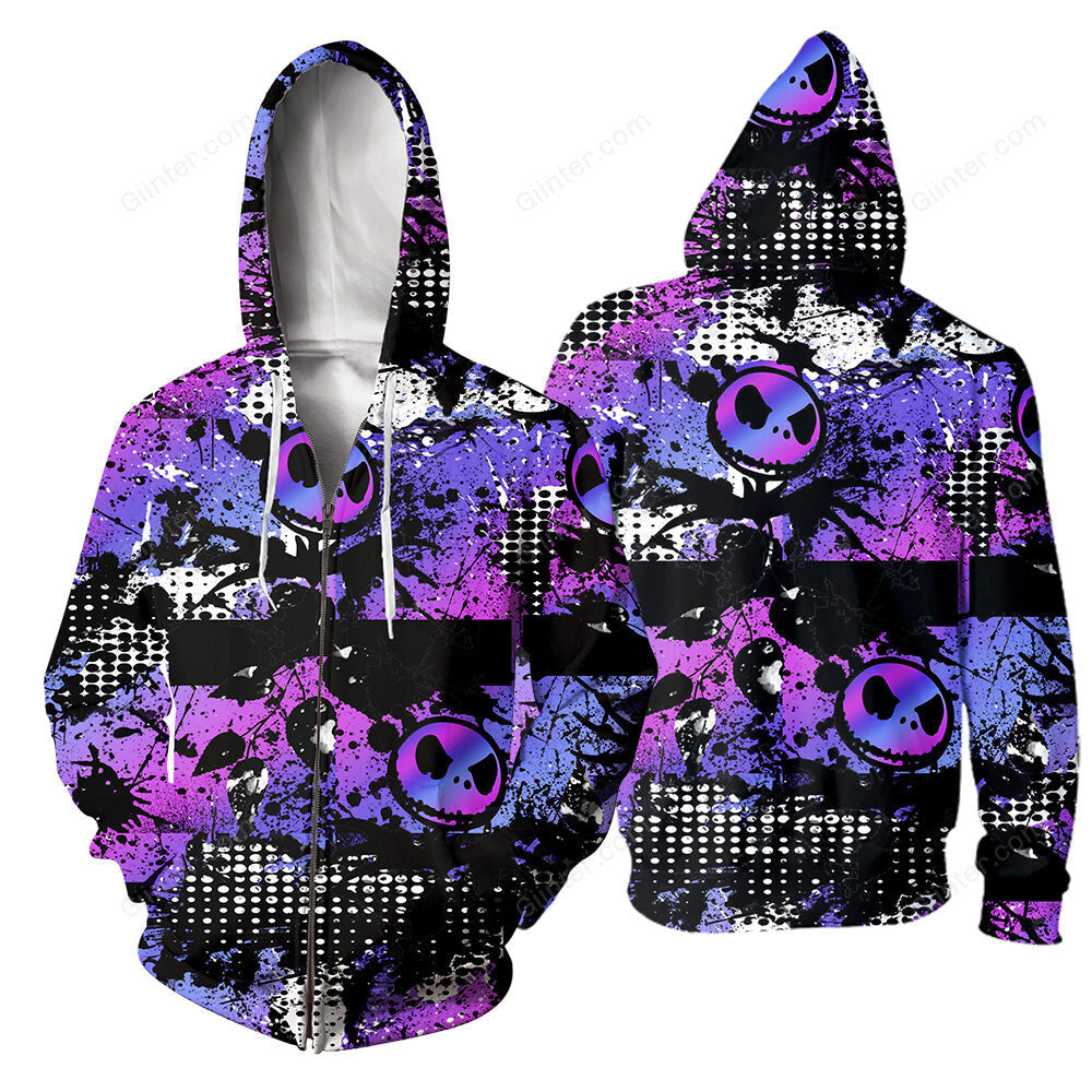 Jack Skellington 3D All Over Printed Shirts For Men And Women 170