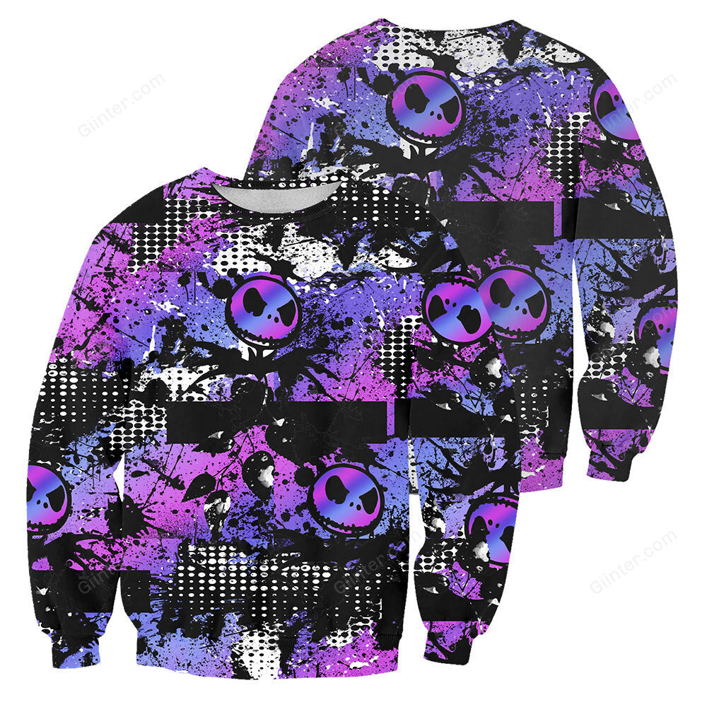 Jack Skellington 3D All Over Printed Shirts For Men And Women 170