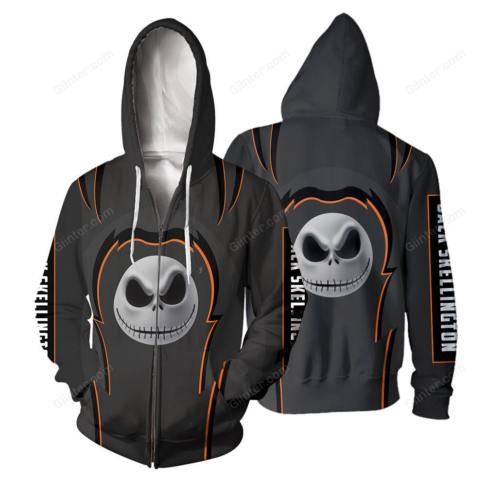 Jack Skellington 3D All Over Printed Shirts For Men And Women 171
