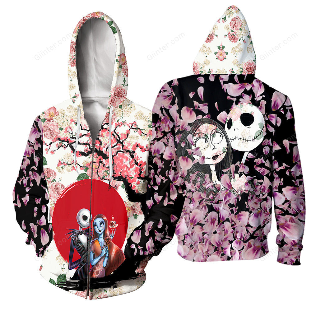 Jack Skellington 3D All Over Printed Shirts For Men And Women 172
