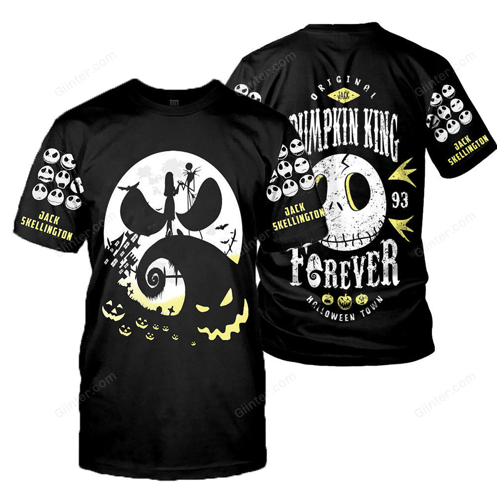 Jack Skellington 3D All Over Printed Shirts For Men And Women 173