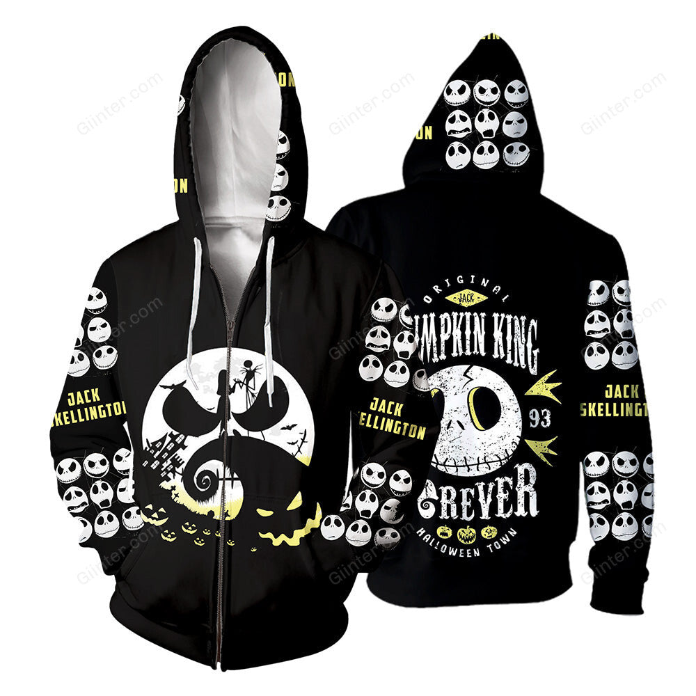 Jack Skellington 3D All Over Printed Shirts For Men And Women 173