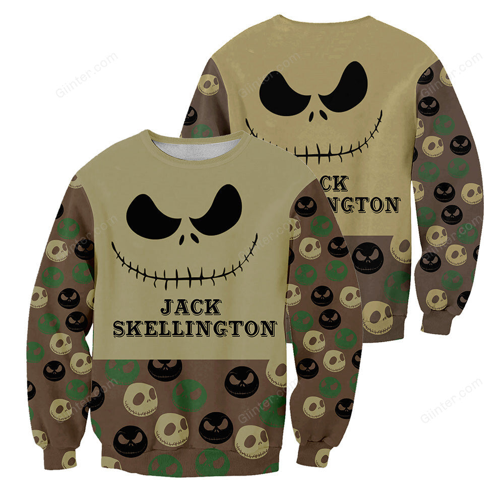 Jack Skellington 3D All Over Printed Shirts For Men And Women 177