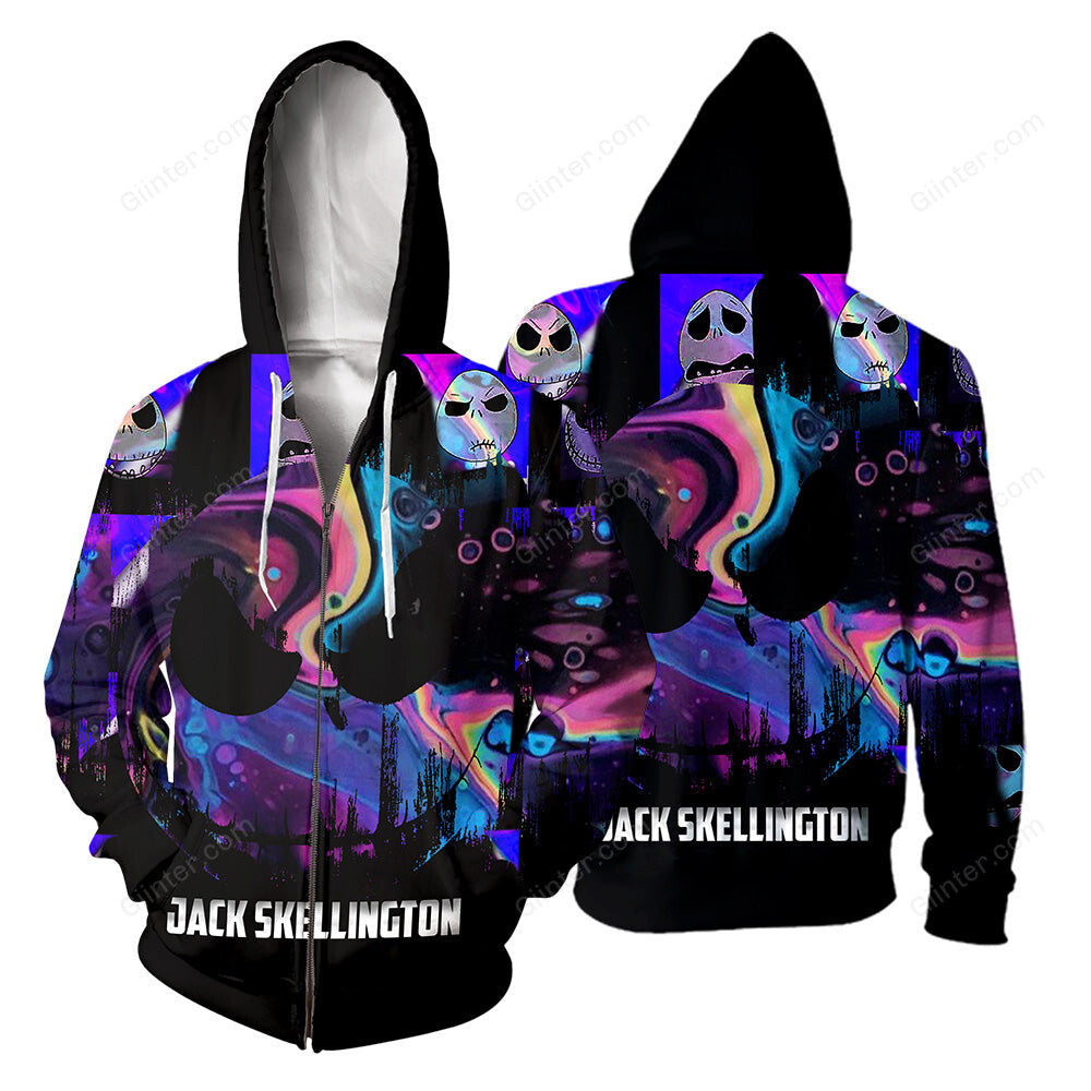 Jack Skellington 3D All Over Printed Shirts For Men And Women 18