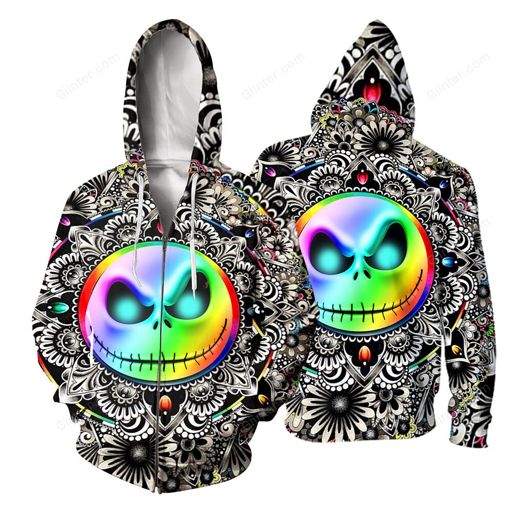 Jack Skellington 3D All Over Printed Shirts For Men And Women 180