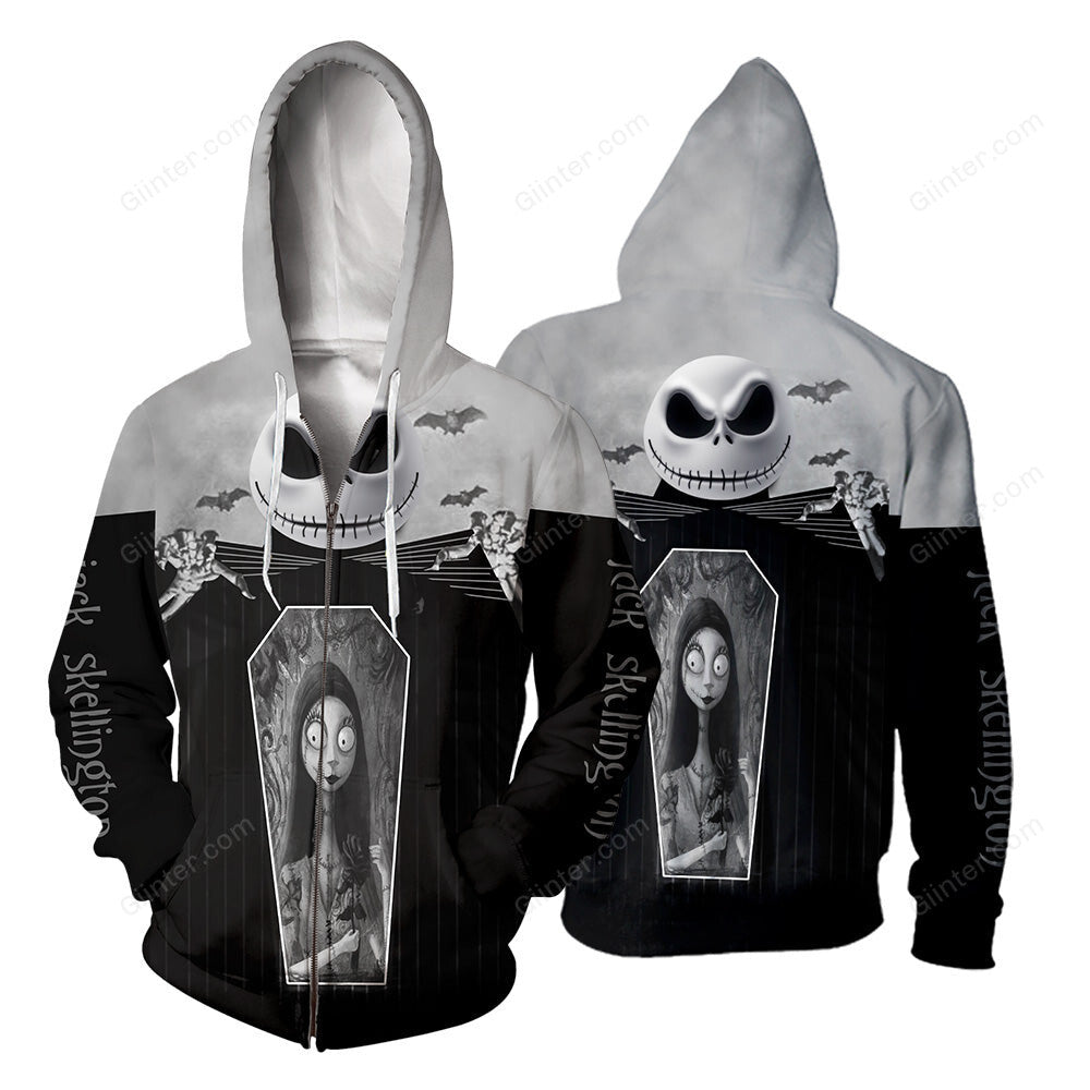 Jack Skellington 3D All Over Printed Shirts For Men And Women 184