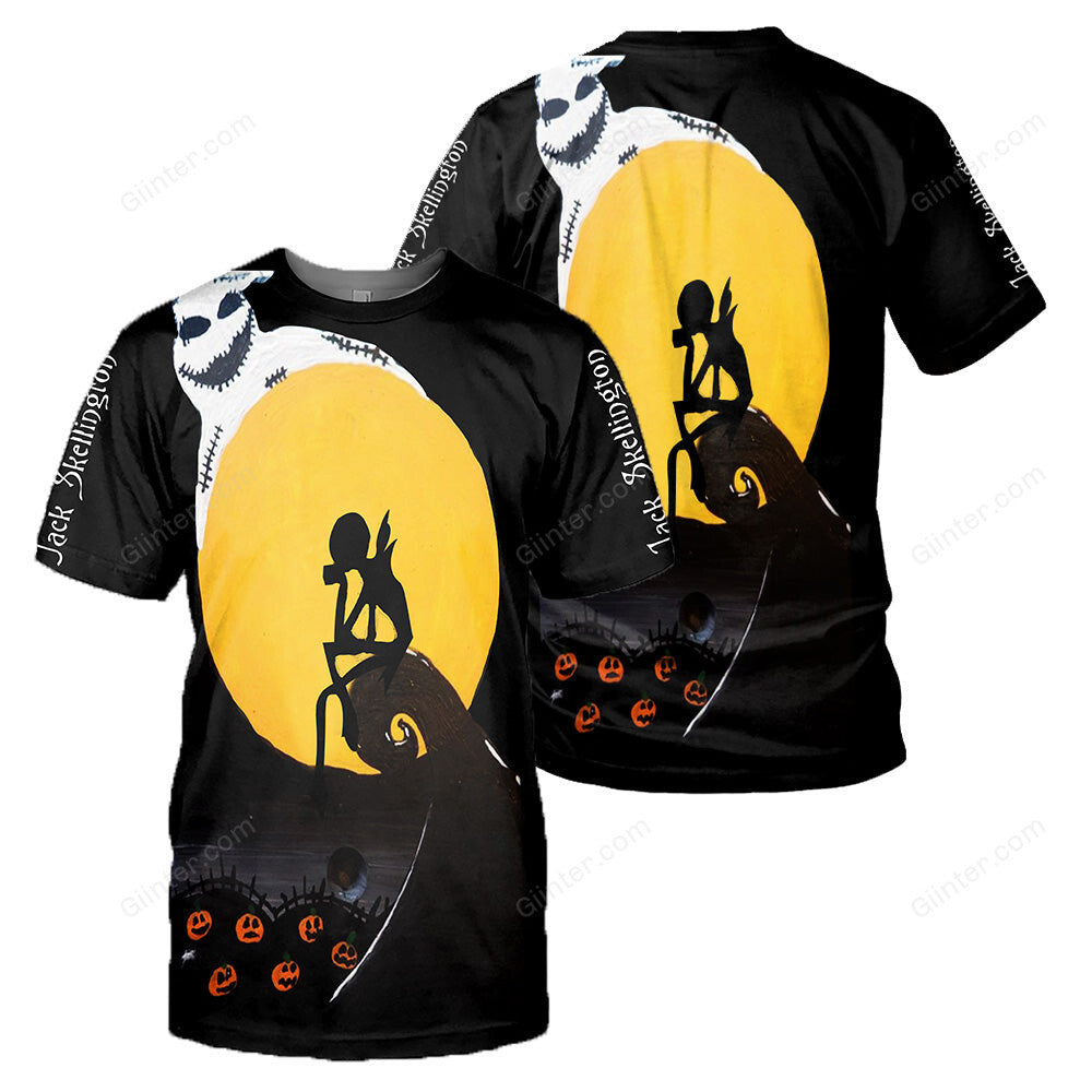 Jack Skellington 3D All Over Printed Shirts For Men And Women 187
