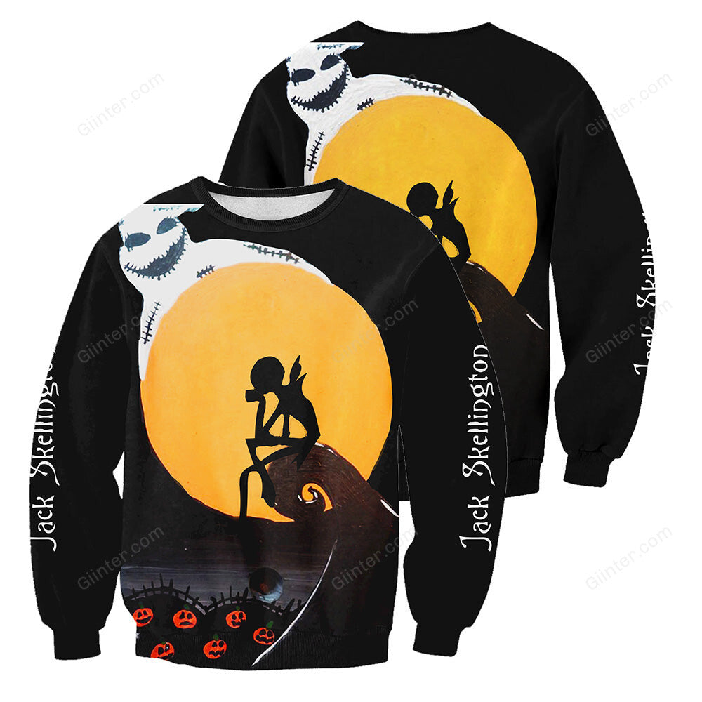 Jack Skellington 3D All Over Printed Shirts For Men And Women 187