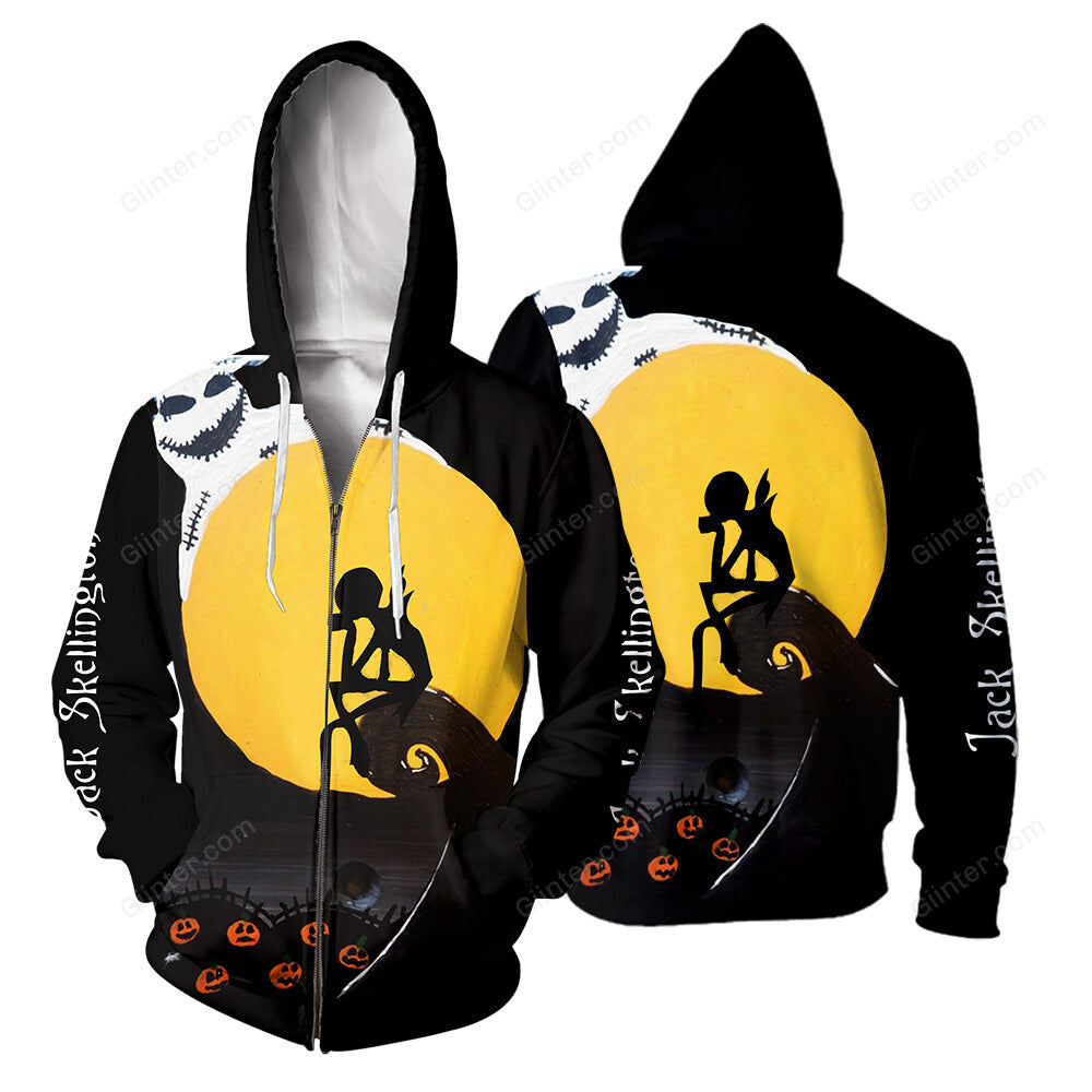 Jack Skellington 3D All Over Printed Shirts For Men And Women 187