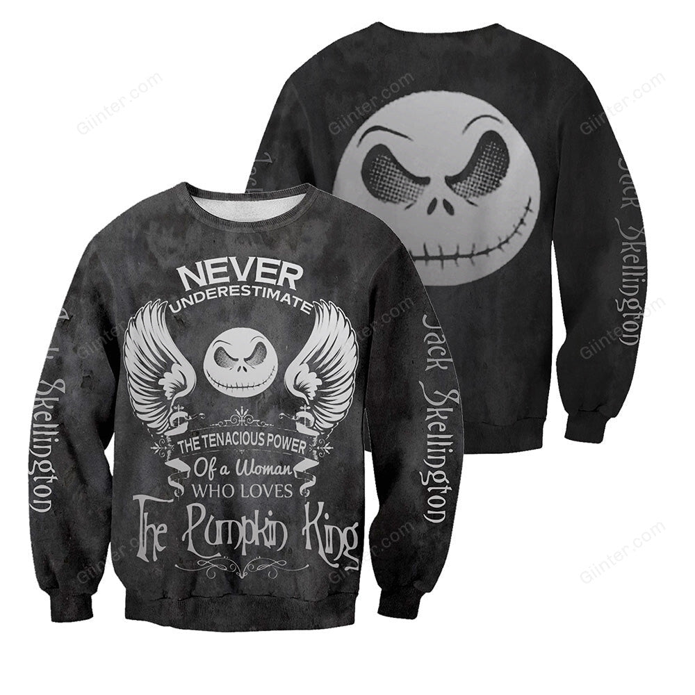 Jack Skellington 3D All Over Printed Shirts For Men And Women 188