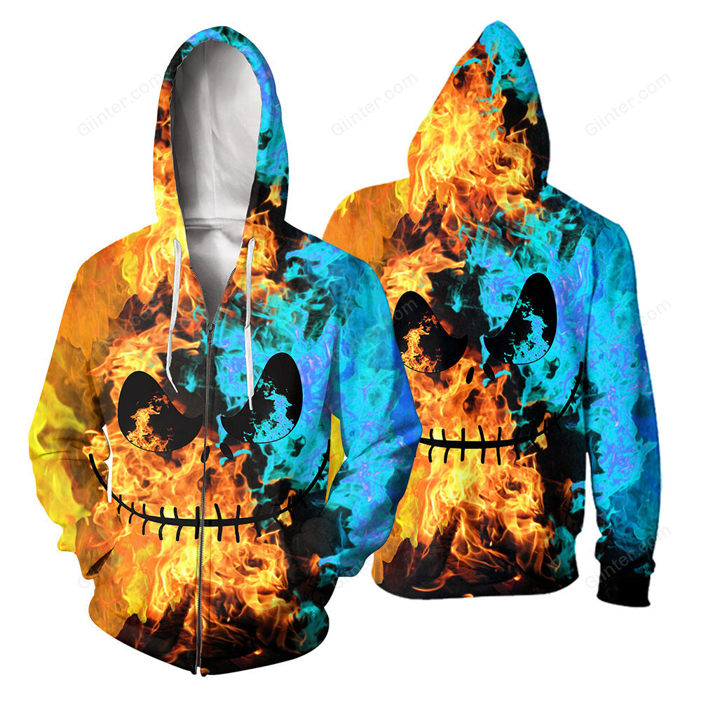 Jack Skellington 3D All Over Printed Shirts For Men And Women 19